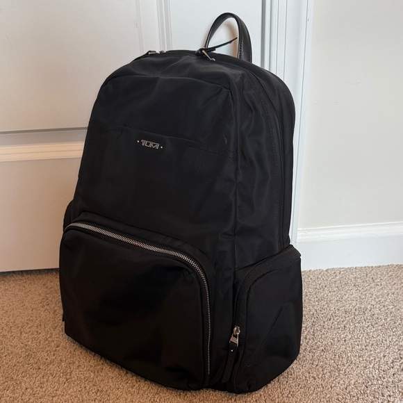 Tumi Sleek Black Women's Backpack - Picture 2 of 3